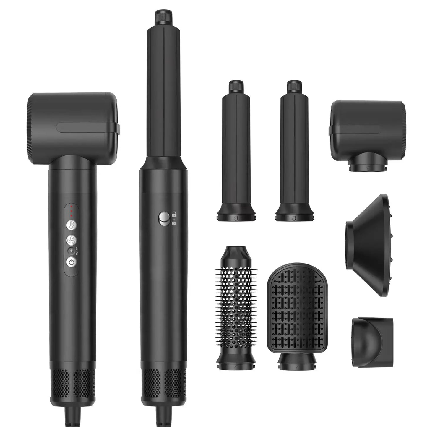 Brosse Sèche-Cheveux 7-en-1 Brushless Haute Vitesse – Lisséa Pro